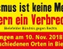 Details zu den Aktionen gegen den Neonaziaufmarsch am 10.11. in Bielefeld